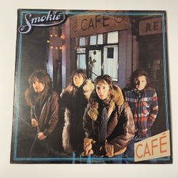 Винтажная виниловая пластинка LP Smokie Смоуки Midnight Caf (Швеция 1976)