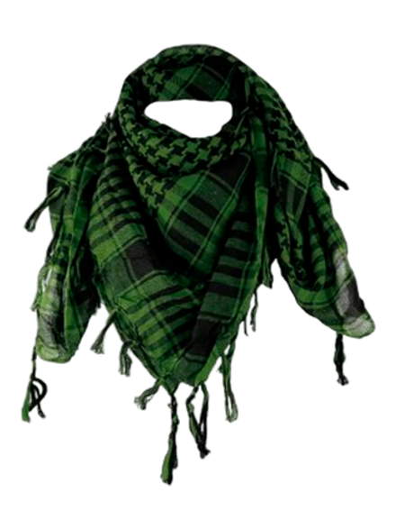 Арафатка / Шемаг (110х110см)(Cеро-Черный)