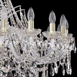 Подвесная люстра Bohemia Ivele Crystal 1411 1411/20/360/G