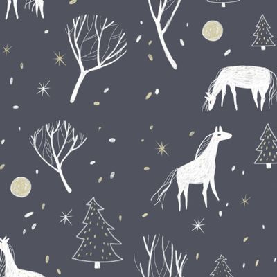 белая лошадь