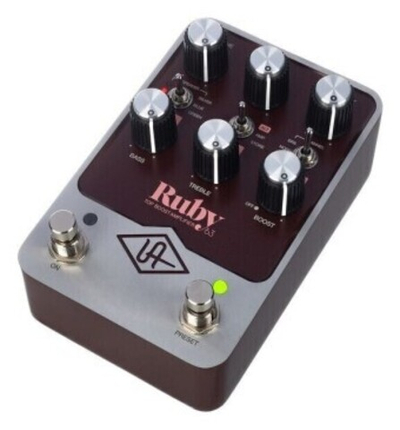 UNIVERSAL AUDIO UAFX Ruby '63 Top Boost Amplifier