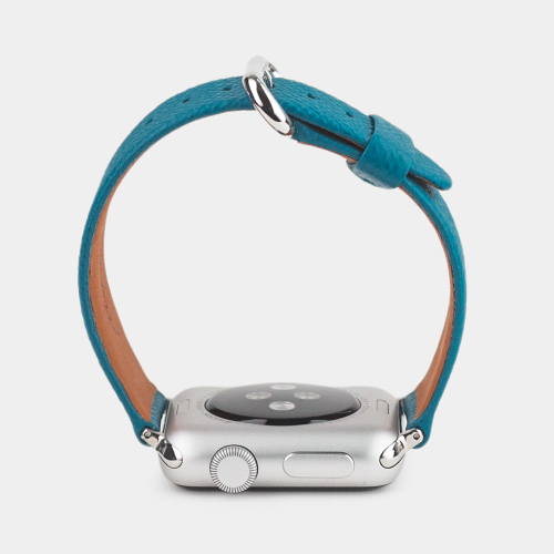 Ремешок для Apple Watch 40/41/42 mm из кожи теленка, морского цвета