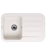 Кухонная мойка Kuppersberg LIRA 1B1D WHITE ALABASTER фото 