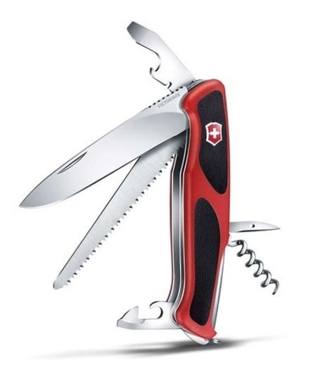 Нож Victorinox Мод. RangerGrip 55 (130мм) - 12 функций