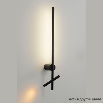 Бра LED 8W+2W 4000К CLT 358W2 BL чёрный Ether Crystal Lux