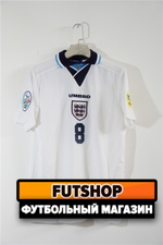 Домашняя ретро - футболка сб. Англии 1996