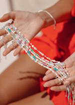 Колье-фенечка  "Ментаваи"