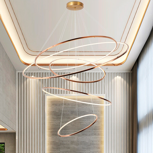 Люстра Cloyd KUBRIK C5 / выс. 400 см - золото (арт.10677)