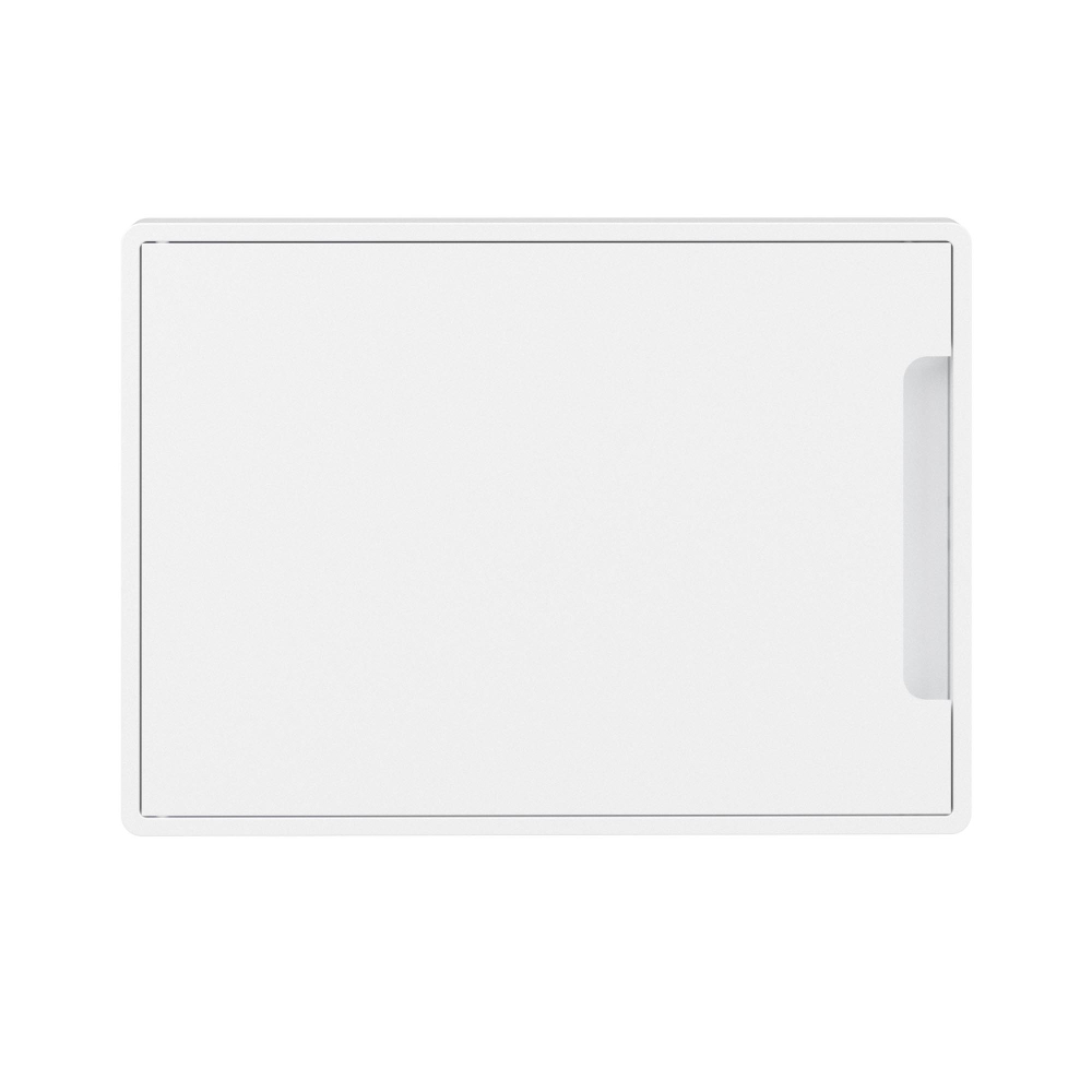 Щиток 12 мод встраиваемый FRAME, белый, с белой дверцей, с 2 шинами PENна 6 и 8 отв.