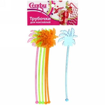 Палочка для коктейля в наборе 6шт «Пальма»