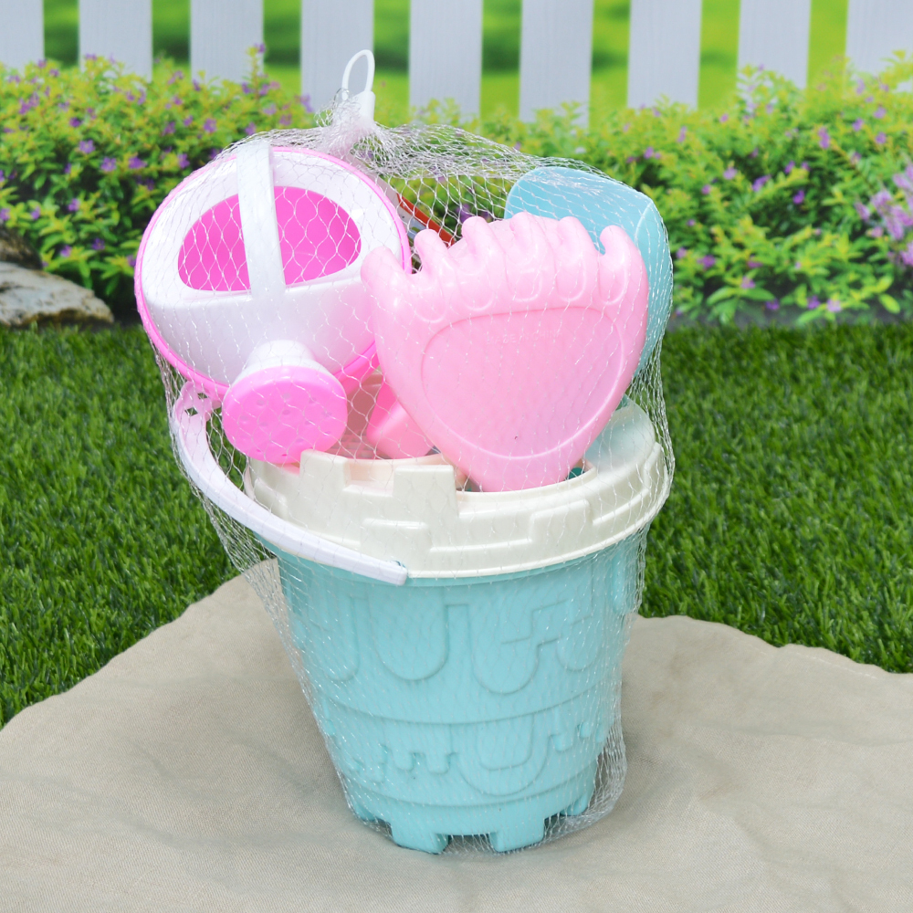 Набор для игры в песочнице "Песочная фантазия" 23*14см, 7 предметов