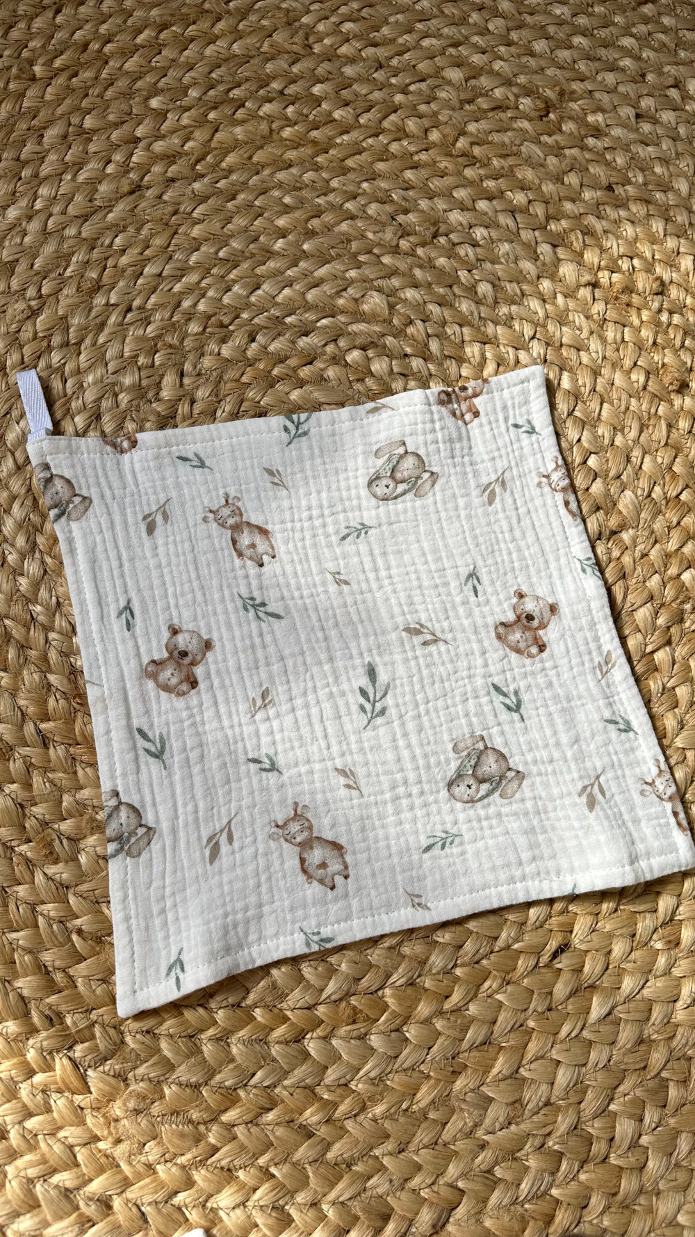 Салфетки из муслина 25*25 (набор 3шт)