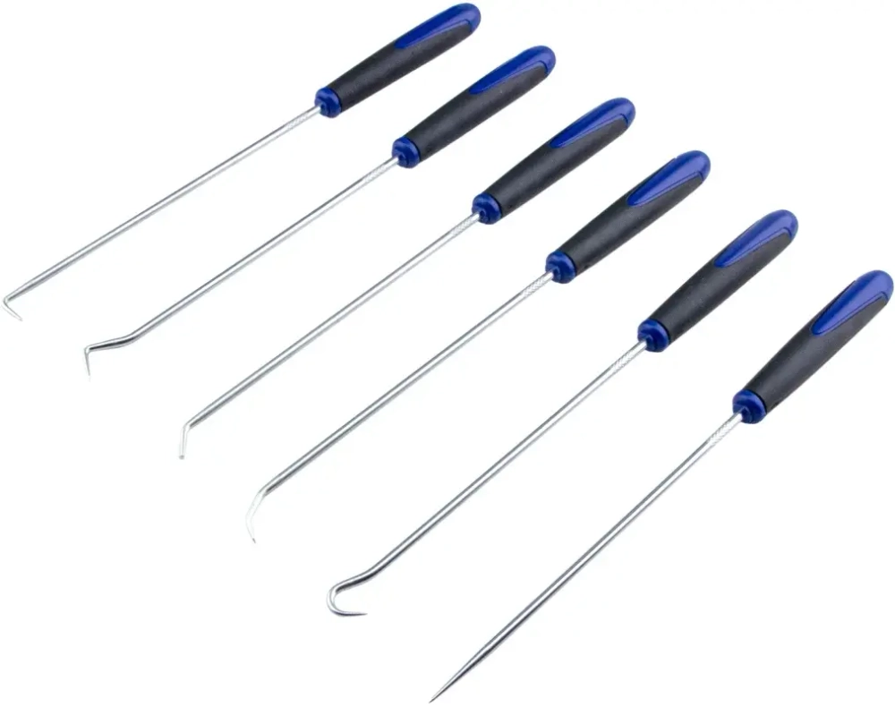 Набор крючков для демонтажа сальников и уплотнителей 6пр.