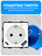 Умная ZigBee розетка с зарядным устройством USB и Type-C Smart Aura серия Classic без рамки