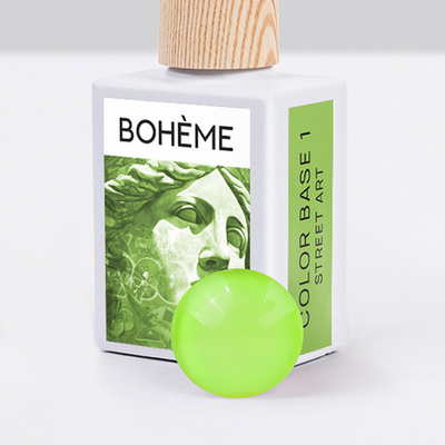 База BOHEME для гель-лака камуфлирующая Street art 1