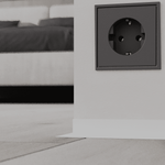 Микроплинтус L образный Ликорн для пола C-05.25.4L алюминиевый белый вид 1