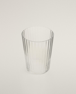 Zara Home стакан из стекла, цвет прозрачный, 12 см · 9226/402