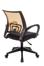 Кресло офисное TopChairs ST-Basic сетка/ткань оранжевый