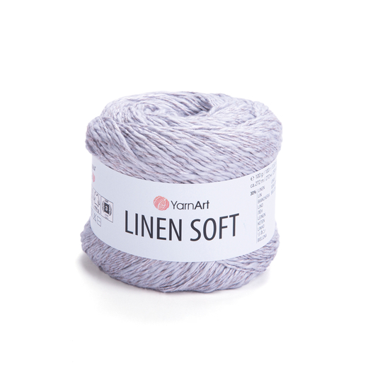 Пряжа YarnArt Linen soft, Светлая сирень