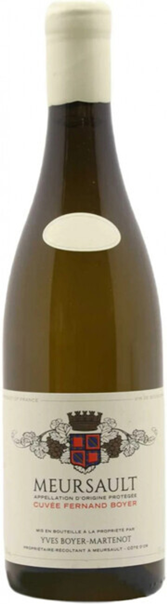 Вино Yves Boyer-Martenot Meursault Cuvee Fernand Boyer" AOP, 0,75 л.