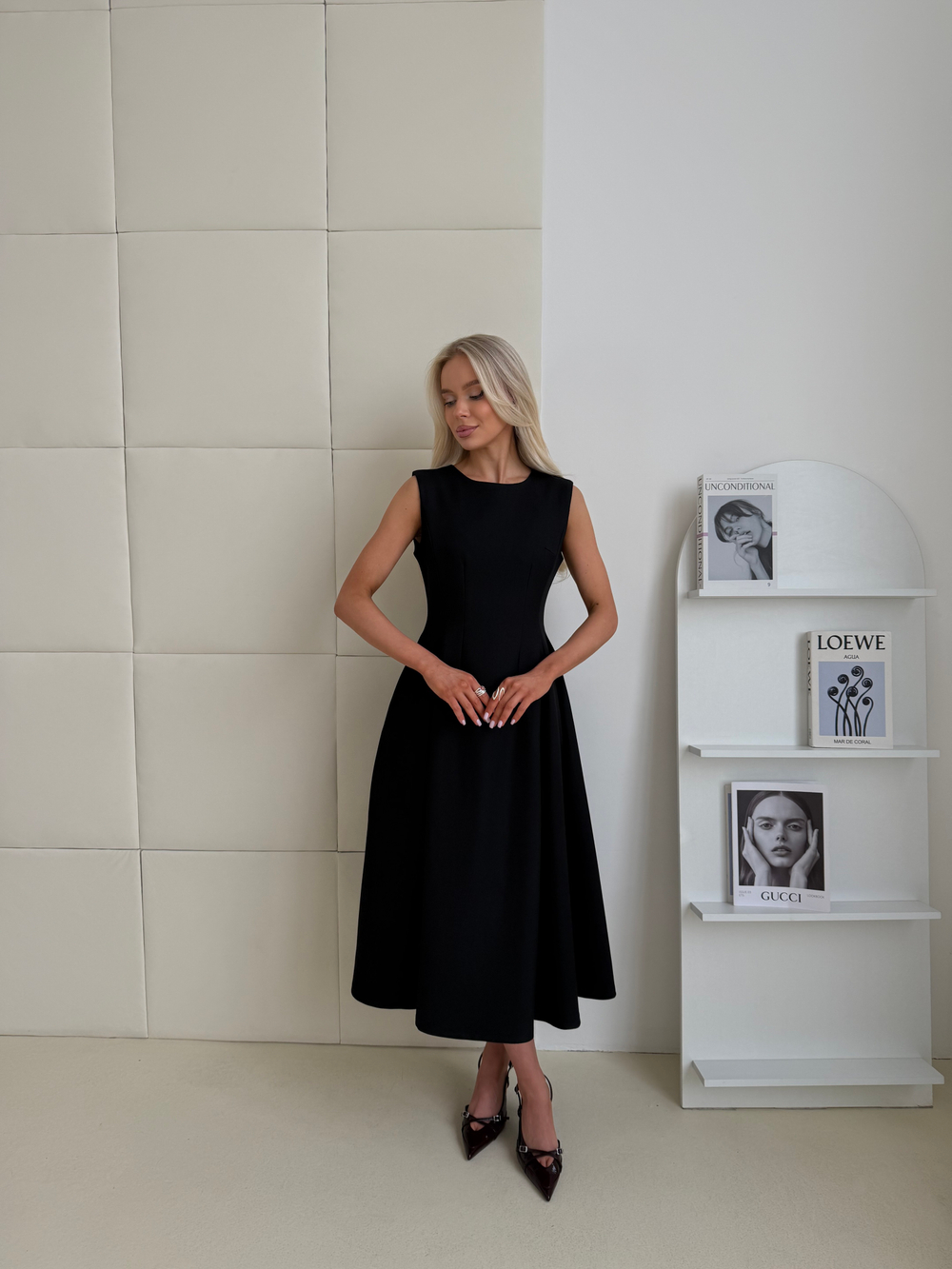 Сарафан Адель черный