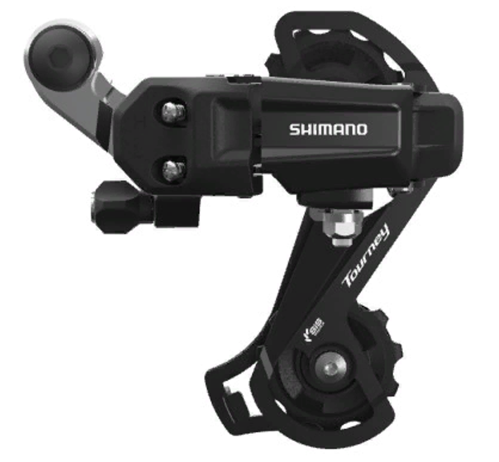 Переключатель задний Shimano Tourney TY200-GS 3х6/7 скоростей под болт