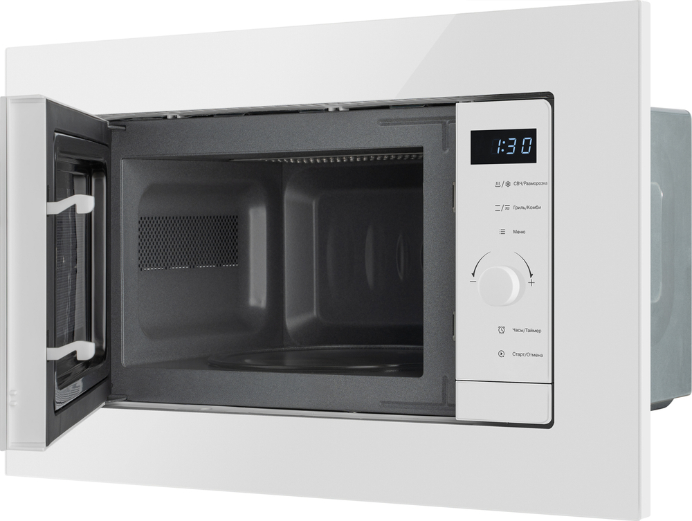 Микроволновая печь встраиваемая WEISSGAUFF 20L HMT-220 WG GRILL WH (430872)