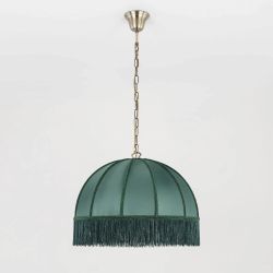 Citilux Базель CL407132 Люстра подвесная с зелёным абажуром