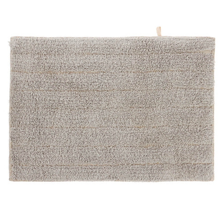 Коврик для ванной 40х60см Delhi серый, хлопок, SWM-6000-GR-B