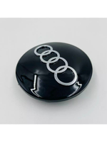 Колпачки заглушки на литые диски с эмблемой Audi 68 мм 4 шт