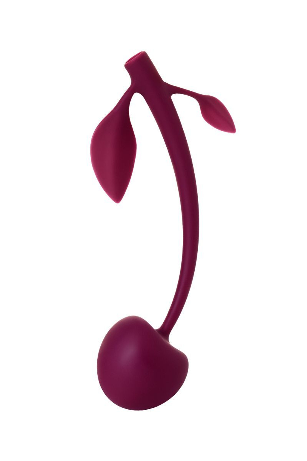 Бордовая вагинальная вишенка WILD CHERRY - 14,5 см. (Цвет: бордовый)