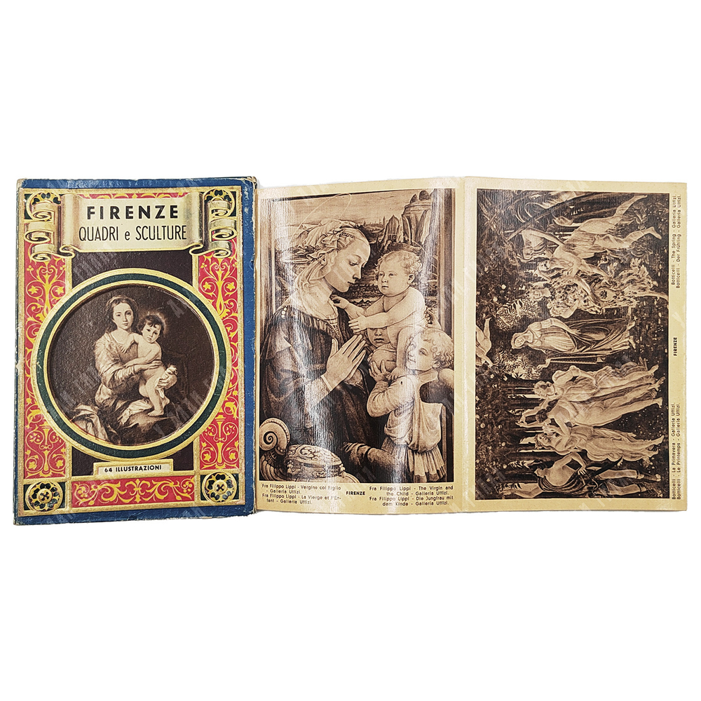 Firenze. Quadri e sculture [Флоренция. Картины и скульптуры: альбом]