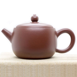 259305.2 Чайник ИСИН "Ю ВАНЬ" (Нефритовая чаша) 160мл, в подар.коробке, глина коричн.