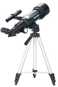 Телескоп Levenhuk Discovery Sky Trip ST70 с книгой Космос. Непустая пустота и держателем для смартфона