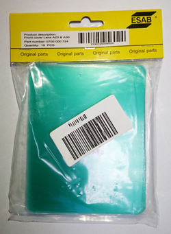 Пластина поликарбонатная 115х90х1(закругленная)