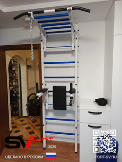 Монтаж шведской стенки Sv Sport в бетонные, кирпичные стены