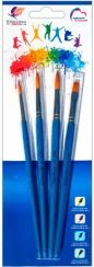 Fırça dəsti \ Набор кистей \ Brush set  Набор кистей, 4 шт, Пони круглые №1,2,3,4,5