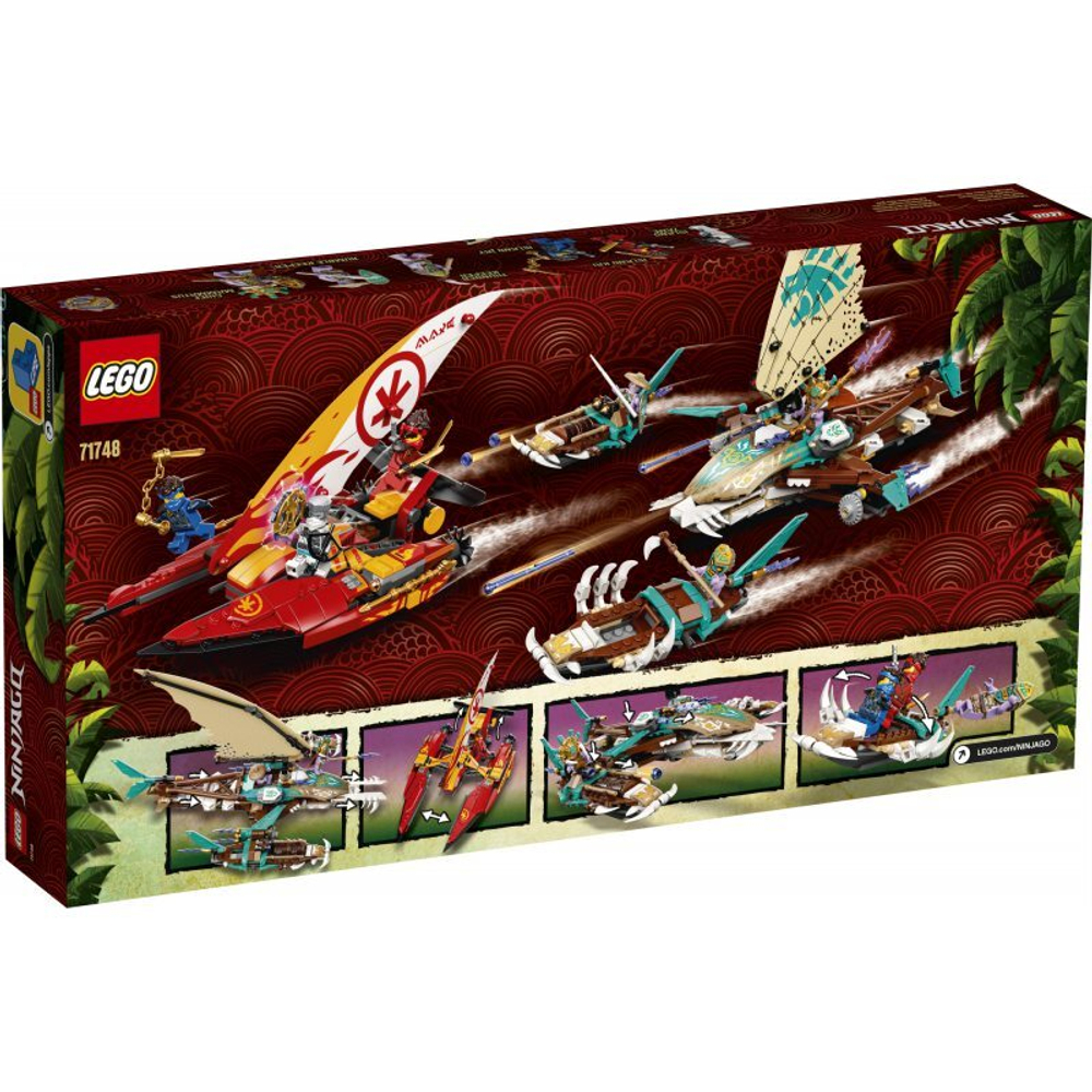 LEGO Ninjago - Морское сражение на катамаране 71748