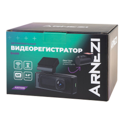 Видеорегистратор с камерой заднего вида ARNEZI D400 (4K+Full HD, Wi-Fi, G-сенсор), , Max Вт ARNEZI A2011008