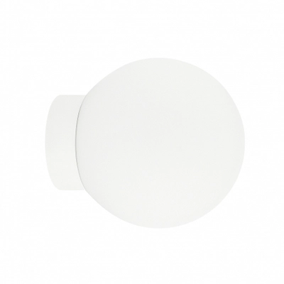 Светильник накладной MUNICH под лампу G9,  опаловое стекло,  белое основание,  D150xH168мм,  IP54