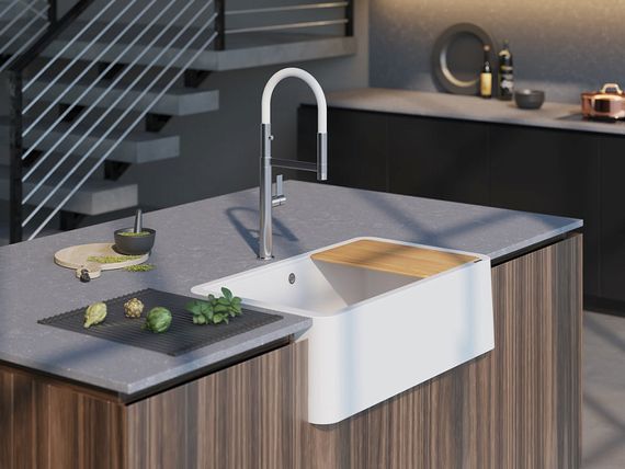 Кухонная мойка OMOIKIRI Tarento 83-U/I-WH(арт.4993177)