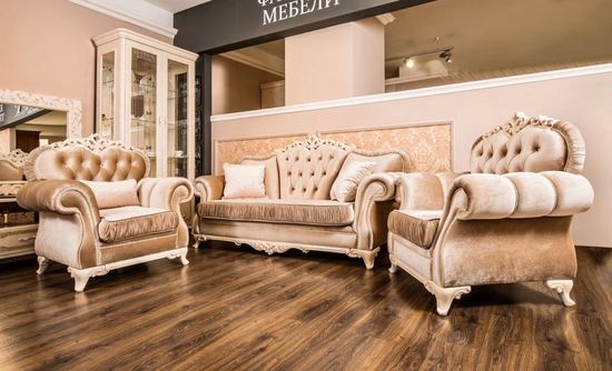 Кресло ПАТРИСИЯ серый глянец