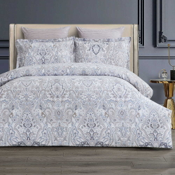 Постельное белье 2 спальное евро с покрывалом Arya home Alamode Neylan