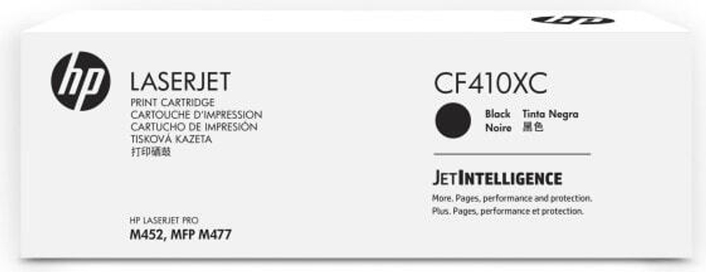 Картридж тонерный HP 410X CF410XC Black