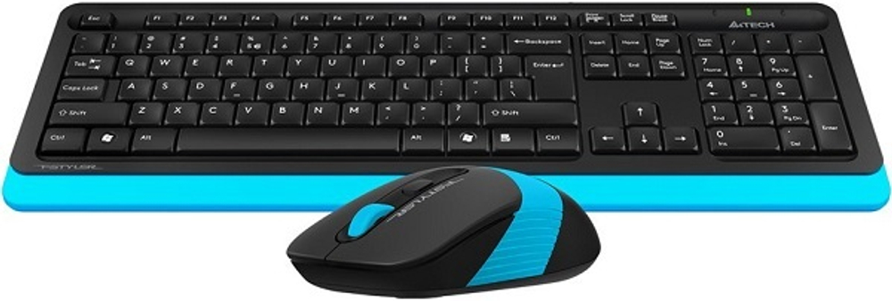 Клавиатура и мышь Wireless A4Tech FG1010 BLUE