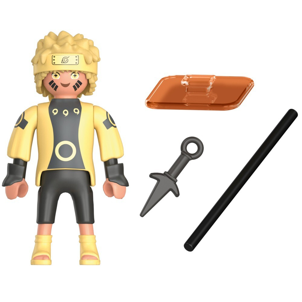 Playmobil - Наруто Шиппуден Фигурка Наруто с аксессуарами 71100 / артикул   71100  / GTIN 4008789711007