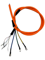 Провод кабель на мотор колесо с разъемами S сечения 3х4.0мм2+5х0.2мм2, 115см общий диаметр 9мм