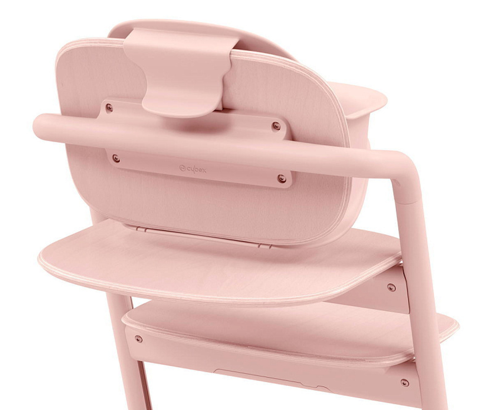Стульчик для кормления Cybex Lemo 4 в 1 с мягкими чехлами Comfort Inlay Pearl Pink/Stone Blue