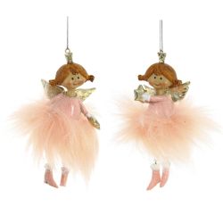 GAEM Украшение новогоднее "Ангелочек", L5 W5 H11 см, 2в.