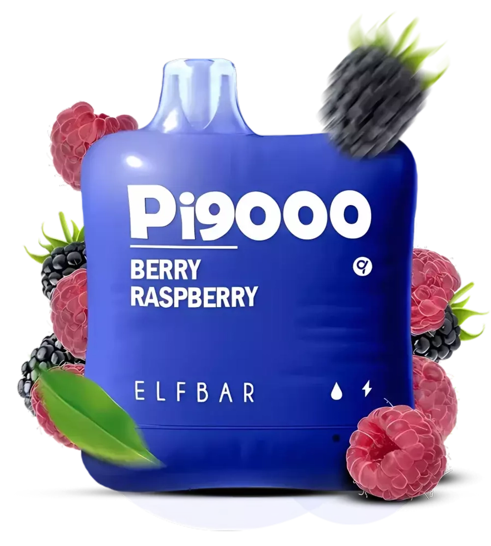 Elf Bar Pi9000 - Berry Raspberry (5% nic)